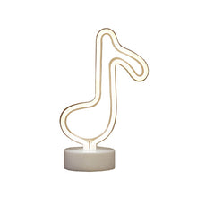 Load image into Gallery viewer, Creative Music Note Night Light