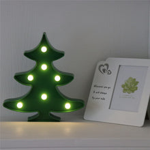 Load image into Gallery viewer, Green Christmas Tree Night Light
